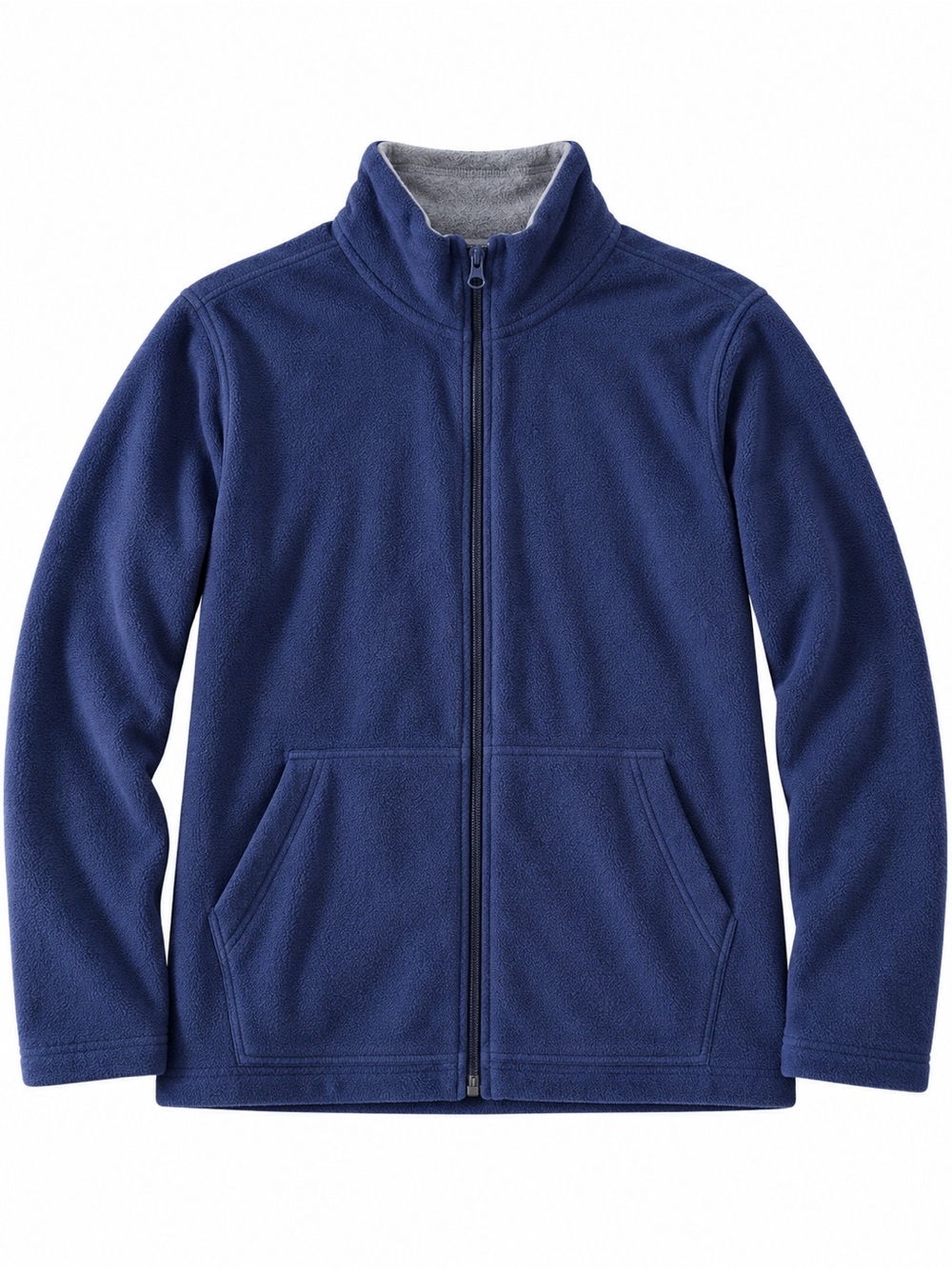 The Children’s Place Boys Fleece Jacket Size 14 XL Navy Blue Full Zip